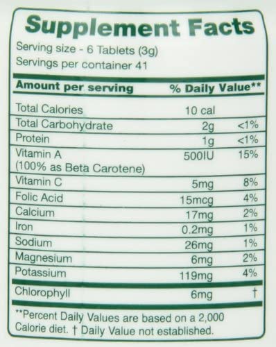 Green Foods Green Magma Nutritional Supplement, 250 Tablets