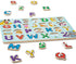 Melissa & Doug Disney Classics Alphabet Wooden Peg Puzzle (26 pcs)
