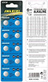 JNKXIXI 20 Pack LR44 Lr 44b l1154c AG13 SR44 Batteries A76 357 303 1154 1.5 Volt Ornament Batteries Button Coin Cell Battery