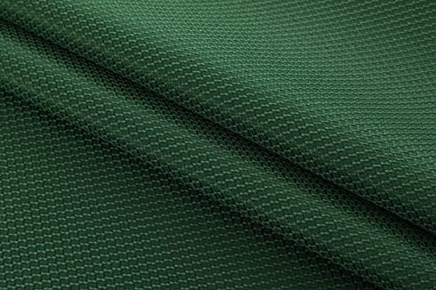 Biscaynebay Textured Fabric Round Tablecloths 60 Inches in Diameter, Hunter Green Water Resistant Tablecloths for Dining, Kitchen, Wedding, Parties etc. Machine Washable