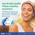 Bruder Hygienic Eyelid Cleansing Wipes | Rinse-Free Exfoliating Wipes Remove Excess Oil and Debris from Eyelids & Lashes | 30 Count Box