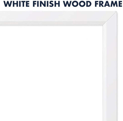 Quartet Magnetic Whiteboard, 17" x 23" Small White Board for Wall, Dry Erase Board for Kids, Perfect for Home Office & Home School Supplies, Dry Erase Marker, Magnets, White Frame (MWDW1723M-WT)