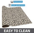 Drymate XL Dish Drying Mat, Oversized (19”x24”), Low-Profile, Super Absorbent, Quick Dry Fabric, Waterproof & Slip-Resistant, for Kitchen Counter, Trimmable, Machine Washable (USA Made)(Leopard)