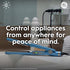 GE CYNC Indoor Smart Plug, Bluetooth and Wi-Fi Outlet Socket, Works with Alexa and Google Home (1 Pack)