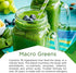 MacroLife Naturals Macro Greens Powder 38 Superfood Probiotic, Antioxidant, Enzyme & Herbal Supplement - Natural Immunity, Energy, Detox - Non-GMO, Vegan, Gluten-Free, Dairy-Free - 10oz (30 Servings)