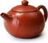 Teapot Chinese Yixing Clay Xishi Pot 7oz /200ml Zisha ZiNi Gongfu cha for Loose Tea (Red brown)
