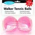 Pre-Cut Walker Glide Balls - 15 Colors & Styles (Pink)