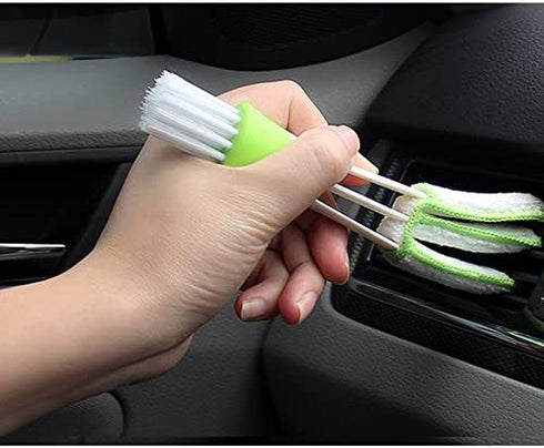 YuCool Hand-held Groove Cleaning Tools,Window Groove Cleaning Brush Tools Set or Sliding Door Track Cleaning Brush,Hand-held Groove Gap for Window Air Conditioning Kitchen Cleaning Tools Car Vents