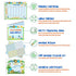 Potty Training Chart for Toddler, Boys & Girls, Sticker Chart for Kids Potty Training, 4 Week Reward Chart, Certificate, Instruction Booklet & More, Reward Sticker Chart - Fun Animal Design