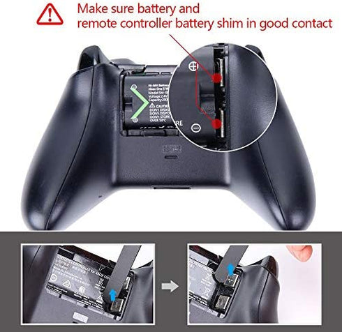 Smatree Xbox One Controller Battery, 4 Pack Rechargeable Battery Compatible with Xbox Series X/S/Xbox One/Xbox One S/Xbox One X/Xbox One Elite Wireless Controller
