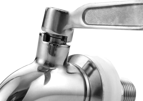 Stainless Steel Spigot For Drink Dispenser, Replacement Metal Spigot For Beverage Dispenser, Water Dispenser Faucet, Food Grade Metal Spout