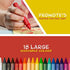 PLAYBEA 18 Colors Jumbo Crayons for Kids Ages 2-4 - Non Toxic Washable Toddler Crayons for Kids Ages 4-8 | Easy To Hold Large Crayons | Crayons for Toddlers Age 1 | Toddler Crayons Ages 1-3