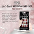 Ardell Nail Addict Premium Artificial Nail Set, Red Cateye