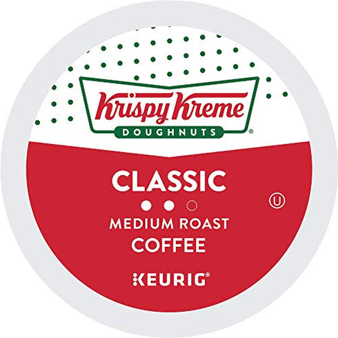Krispy Kreme Classic Keurig Single-Serve K-Cup Pods, Medium Roast Coffee, 12 Count