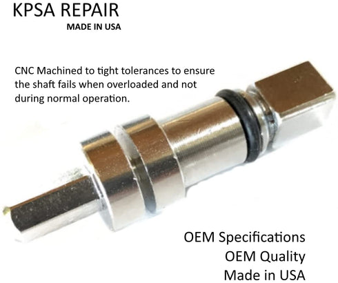 KPSA Repair Shear Shaft Coupler for KitchenAid KSMP Series Pasta Roller and Cutter DIY Repair (2)