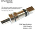 KPSA Repair Shear Shaft Coupler for KitchenAid KSMP Series Pasta Roller and Cutter DIY Repair (2)