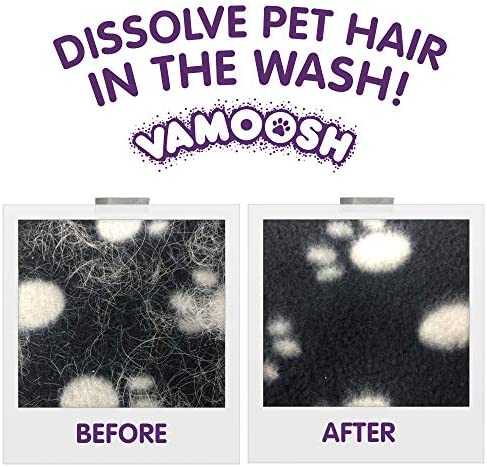 Vamoosh Pet Hair Dissolver 3 x 100g (1 box) Pet Hair Remover for Washing Machines – Dissolves dog hair, cat hair, horse hair etc in the laundry