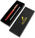 BEILUNER Luxury Rosewood Ballpoint Pen Writing Set - Elegant Fancy Nice Gift Pen Set for Signature Executive Business Office Supplies - Gift Boxed with Extra Refills (Black)