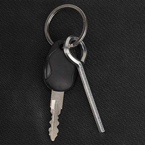 PAGOW 10 Pack 5/32" Standard Hex Dogging Key with Full Loop, Allen Wrench Door Key for Christmas Festival Party Decoration Hurricane Protection Push Bar Panic Exit Devices?0.84" x 2.78"