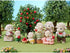 Calico Critters Sheep Family, Set of 4 Collectible Doll Figures