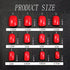 6 Packs (144 Pcs) Matte Short Square Press on Nails, Acrylic Short False Nails Full Cover Set Artificial Nails Fake Solid Color with Glue Nail File for Women…