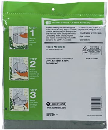 Duck Brand Standard Window Air Conditioner Cover, 27-Inch x 18-Inch x 25-Inch, 283581