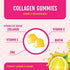 Collagen Gummies (200MG) with Biotin (2,500MCG) Vitamin C, E & Zinc | Lemon Flavor | Anti Aging, Hair Growth, Skin, Strong Nails | Hydrolyzed Collagen Protein Supplements | 60 Non-GMO Gummy Vitamins