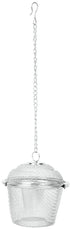Tea Ball Infuser Stainless Steel Tea Strainer Mesh Ball Herbal Spice Filter Soup Infuser with Chain(L)