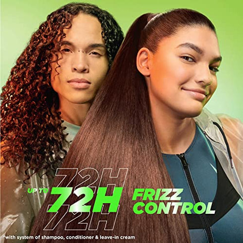 Garnier Fructis Sleek & Shine Anti-Frizz Serum, Frizzy, Dry, Unmanageable Hair, 5.1 fl. oz. (Packaging May Vary)