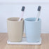 Ceramic Vanity Tray Small Rectangle, Bathtub Tray Bathroom Organizer, Cosmetics Holder for Tissue Candle Towel Plant Jewelry Ring Dish Dresser Perfume Shampoo-White(2 Pcs)(Small)