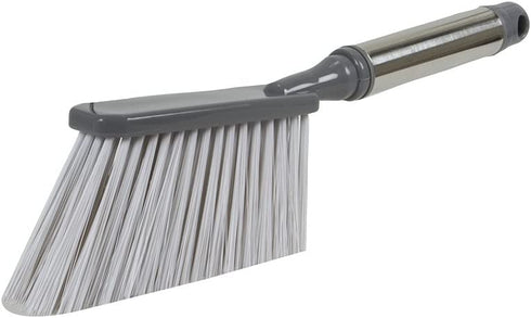 Evriholder Sophisti-Clean Stainless Steel Dustpan and Brush, Silver