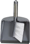 Evriholder Sophisti-Clean Stainless Steel Dustpan and Brush, Silver