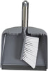 Evriholder Sophisti-Clean Stainless Steel Dustpan and Brush, Silver