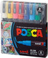 Posca Acrylic Paint Marker Set, 8 Color Fine, PC-3M, Version 2 (PC3M8SET)