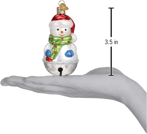 Old World Christmas Jingle Bell Snowman Ornament, Multi