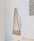 Umbra Valet Wall Mounted Floating Rack Modern, Sleek, Space-Saving Hanger with Retractable Hooks to Hang Coats, Scarves, Purses and More, 1, White/Nickel