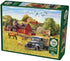 Cobble Hill 1000 Piece Puzzle - Summer Afternoon on The Farm - Sample Poster Included