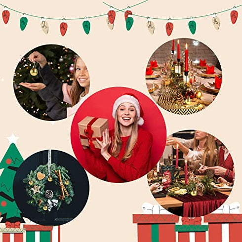 GOOTRADES Set of 24 Mini Shatterproof Christmas Balls Tree Ornaments Party Decoration, 3cm/1.18'' (Gold)
