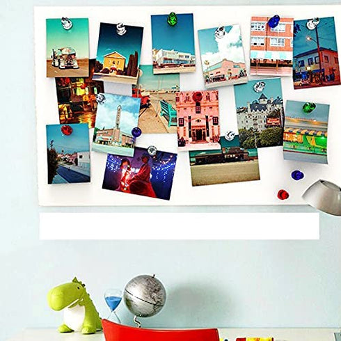 Ant Mag Magnetic Push Pins Strong Push Pin Magnets for Fridge Whiteboards Calendars Maps in School & Office Pack of 18