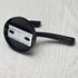 Mellewell Double Robe Hook 4-1/5'' Height Heavy Duty Towel Coat Hooks Wall Mounted Matte Black, 2 Pack, 09001D