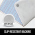 Gorilla Grip Ironing Pad, Magnetic Laundry Pad, Heat and Scorch Resistant, 28x24 Inch, Iron Board Mat for Table, Countertop, Washer, Dryer, Thick Durable Portable Pads Great for Travel, Blue Dots