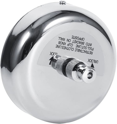 FTVOGUE Stainless Steel Retractable Clothesline Hanging Dryer for Shower Room Bathroom Laundry