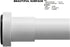 BRIOFOX Tension Curtain Rod 27-43 Inches, Rust-Resistance Shower Curtain Rod for Windows or Doorways, Matte White