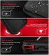 Carrying Case for Nintendo Switch and NEW Switch OLED Model(2021),iVoler Portable Hard Shell Pouch Carrying Travel Game Bag for Switch Accessories Holds 10 Game Cartridge (Black)