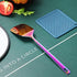 HOMQUEN Rainbow Spatulas, Stainless Steel Solid Turner Titanium Rainbow Plating, Metal Spatulas Turner for Cooking, Rainbow Kitchen Spatulas Barbecue Spatulas, Dishwasher Safe