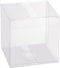 BENECREAT 30 Pack 3x3x3 Inches Plastic Party Favor Box for Valentine's Day Choclates and Wedding Party Candy Cookies Favors