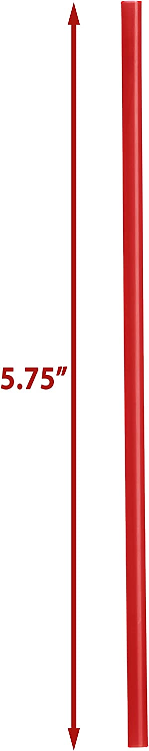 DuraHome Plastic Stirrer Straws Individually Wrapped 1000 Pack, 5.75-Inch Sip Drinking Stir Sticks for Cocktails and Coffee, BPA-Free Disposable, Bulk Set