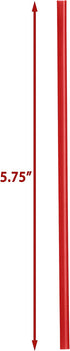 DuraHome Plastic Stirrer Straws Individually Wrapped 1000 Pack, 5.75-Inch Sip Drinking Stir Sticks for Cocktails and Coffee, BPA-Free Disposable, Bulk Set