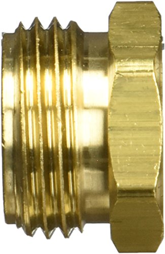 Coxreels 10781 Hose Reel Adapter, 1/2" NPT Female x 3/4" Garden Male, 250 PSI, Garden Hose Adapter, Water Hose Connector, Hose Reel, Fittings - Made in the USA