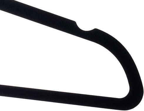 Home-it Premium Velvet Hangers Heavy Duty Clothes Hook Swivel 360-Ultra Thin, (50 Pack)